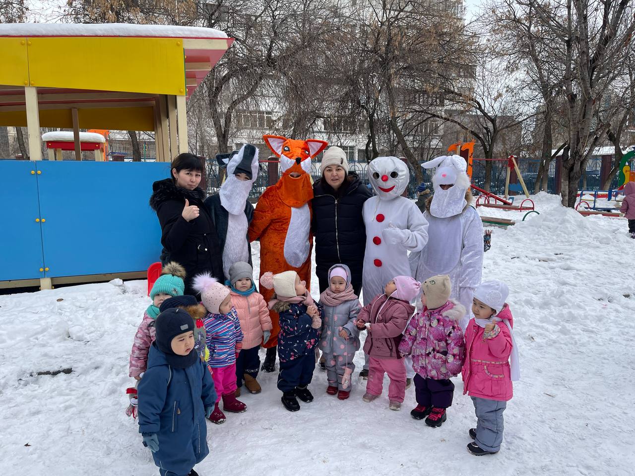 Дене шынықтыру сауық кеші "Қыс қызығы"